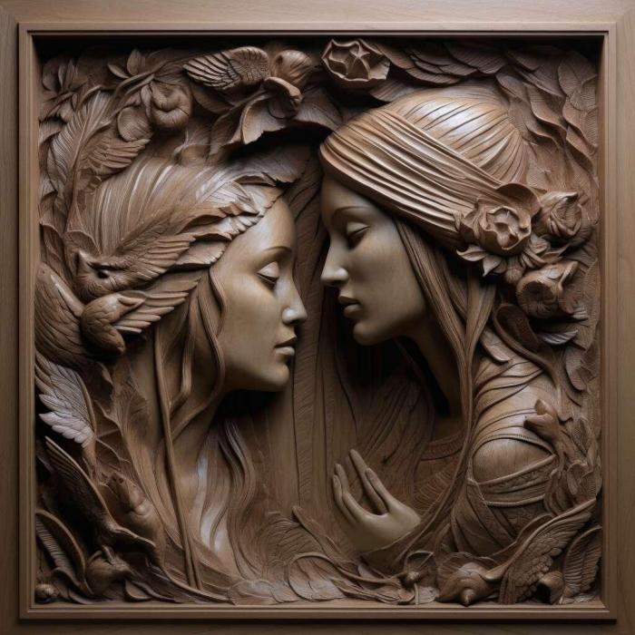 نموذج ثلاثي الأبعاد لآلة CNC 3D Art 